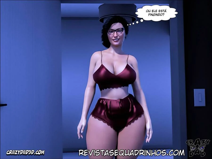A Esposa do Pastor 19: Foda Explícita em 3D no Quadrinho Proibido