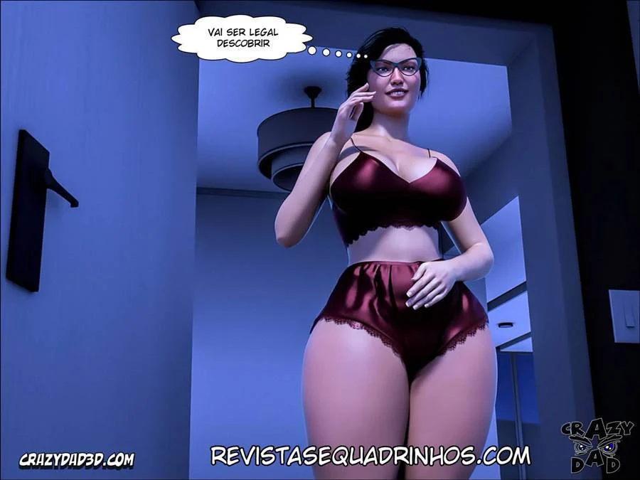 A Esposa do Pastor 19: Foda Explícita em 3D no Quadrinho Proibido