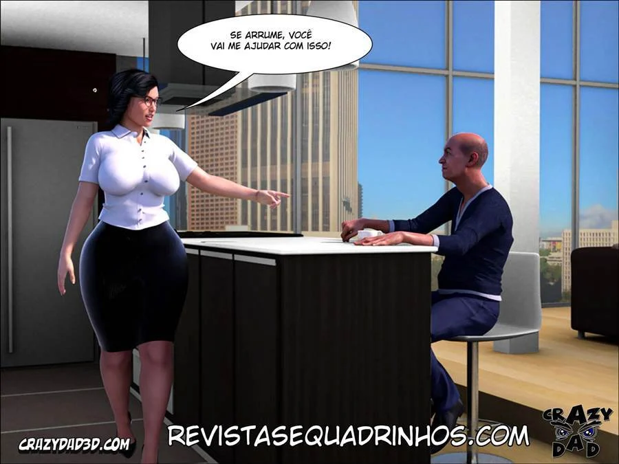 Punheta Explícita: Esposa de Pastor em 3D Atiçando no Fogo
