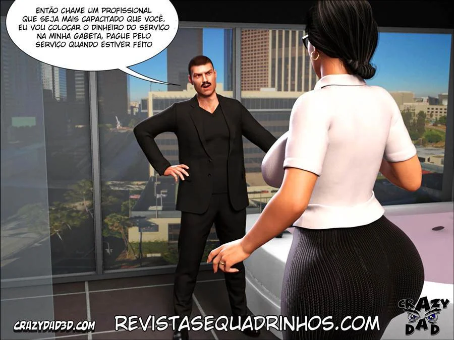 Esposa do Pastor 21: Cenas Proibidas e Fodas Transadas em HQ 3D