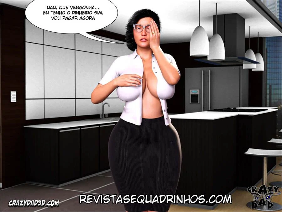 Esposa do Pastor Vol.22: Sexo Explícito em HQ 3D e Fodas Quentes