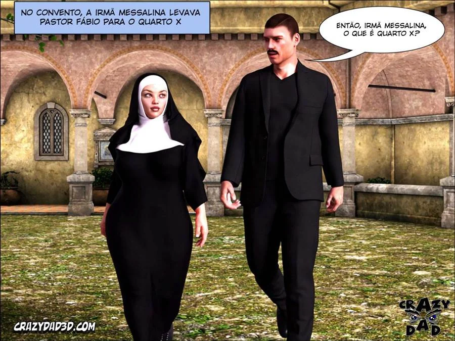 Safadeza em 3D: Esposa do Pastor em Cena Quente de Adultos Safadeza em 3D: Esposa do Pastor em Cena Quente de Adultos