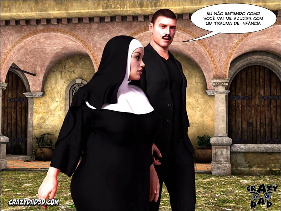Safadeza em 3D: Esposa do Pastor em Cena Quente de Adultos Safadeza em 3D: Esposa do Pastor em Cena Quente de Adultos