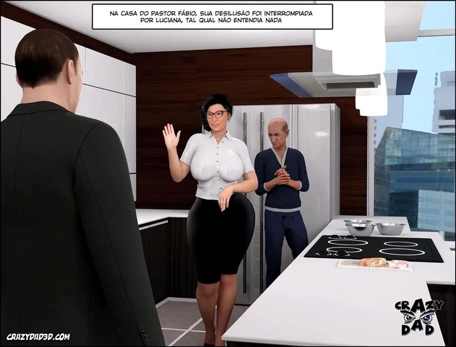 Esposa do Pastor: Fodas Explícitas em HQ 3D, Capítulo 25! Esposa do Pastor: Fodas Explícitas em HQ 3D, Capítulo 25!