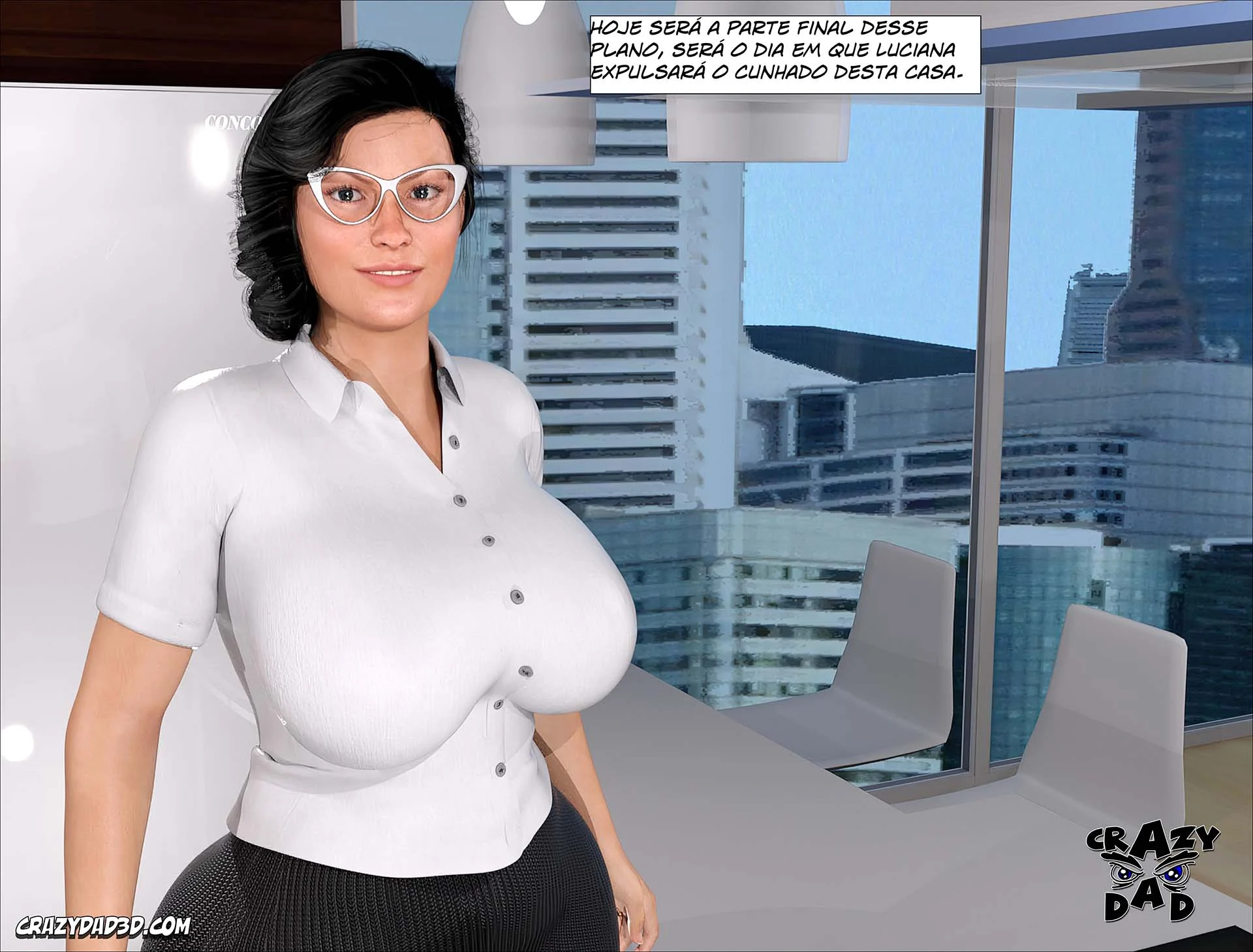 Esposa do Pastor Puta: Foda Violenta em 3D nos Quadrinhos Pornô