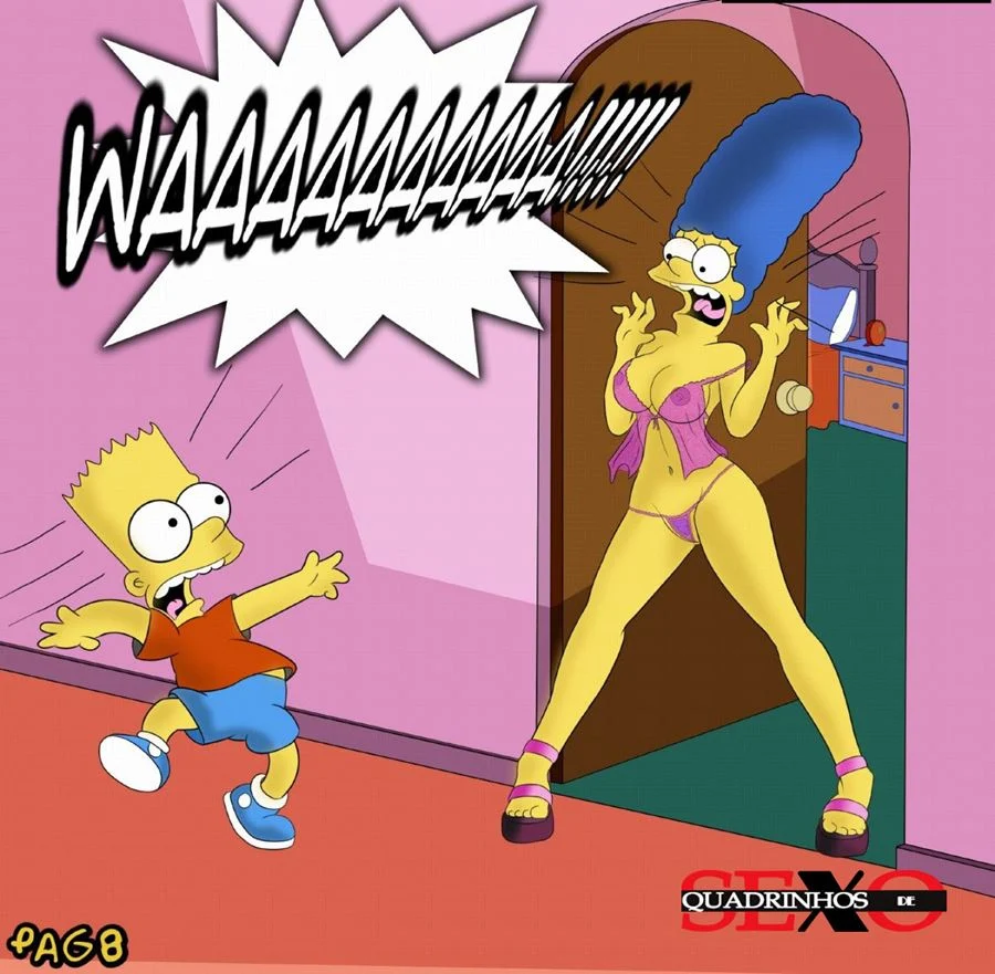 Os Segredos Proibidos dos Simpsons: Quadrinhos Explícitos de Luxúria Desenfreada