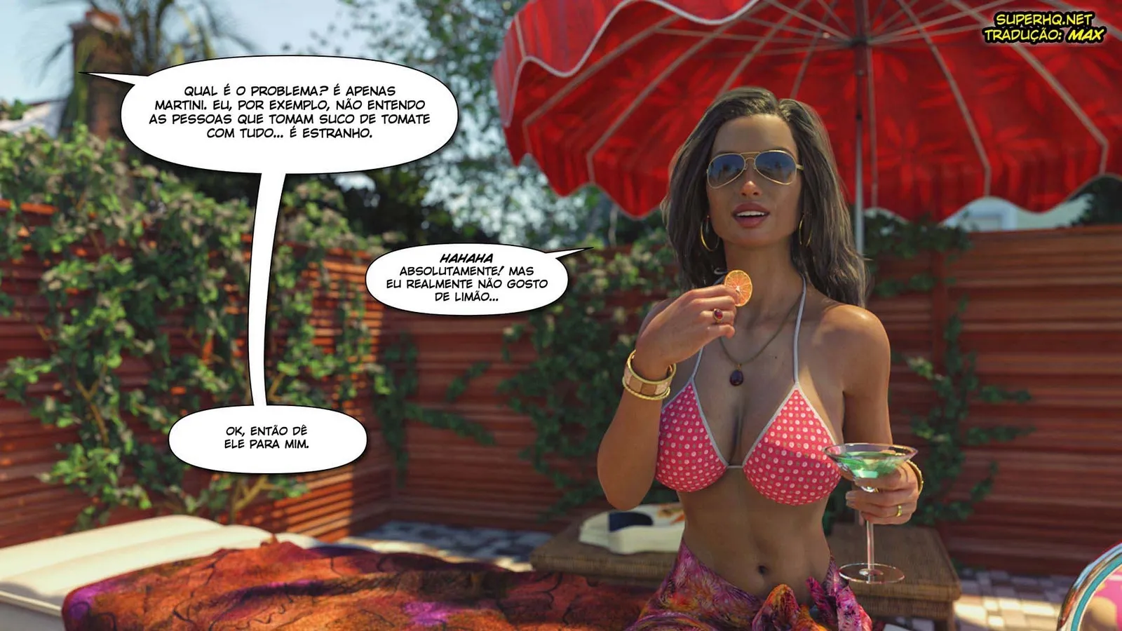 Exploração Privada na Piscina - Hentai 3D com Cenas Explícitas