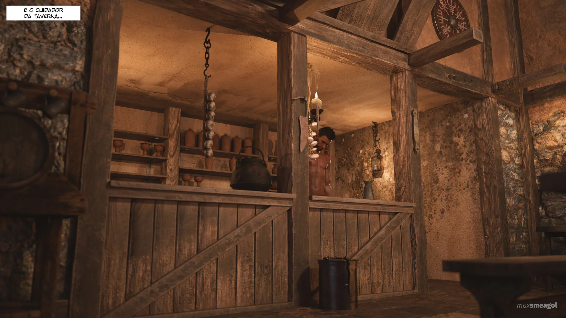 Traído e Punido: A Taverna de Desejos Proibidos em 3D