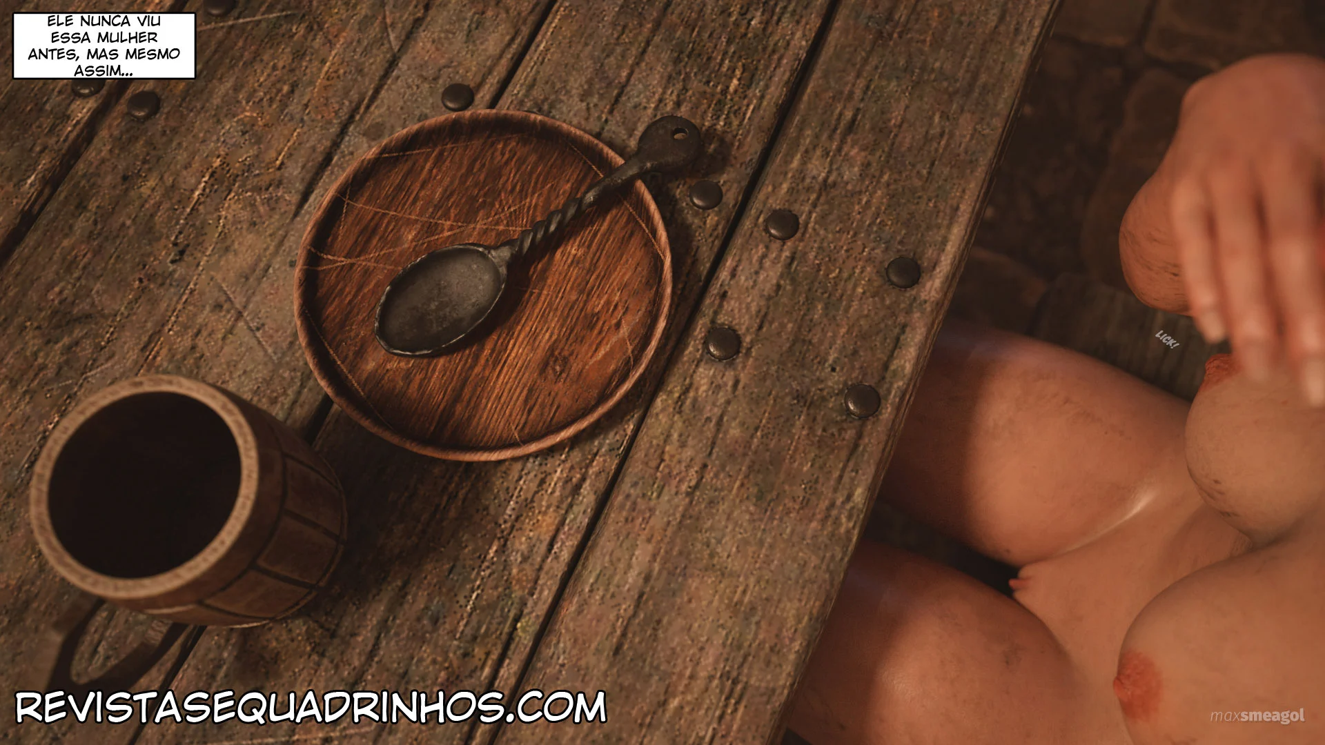Traído e Punido: A Taverna de Desejos Proibidos em 3D