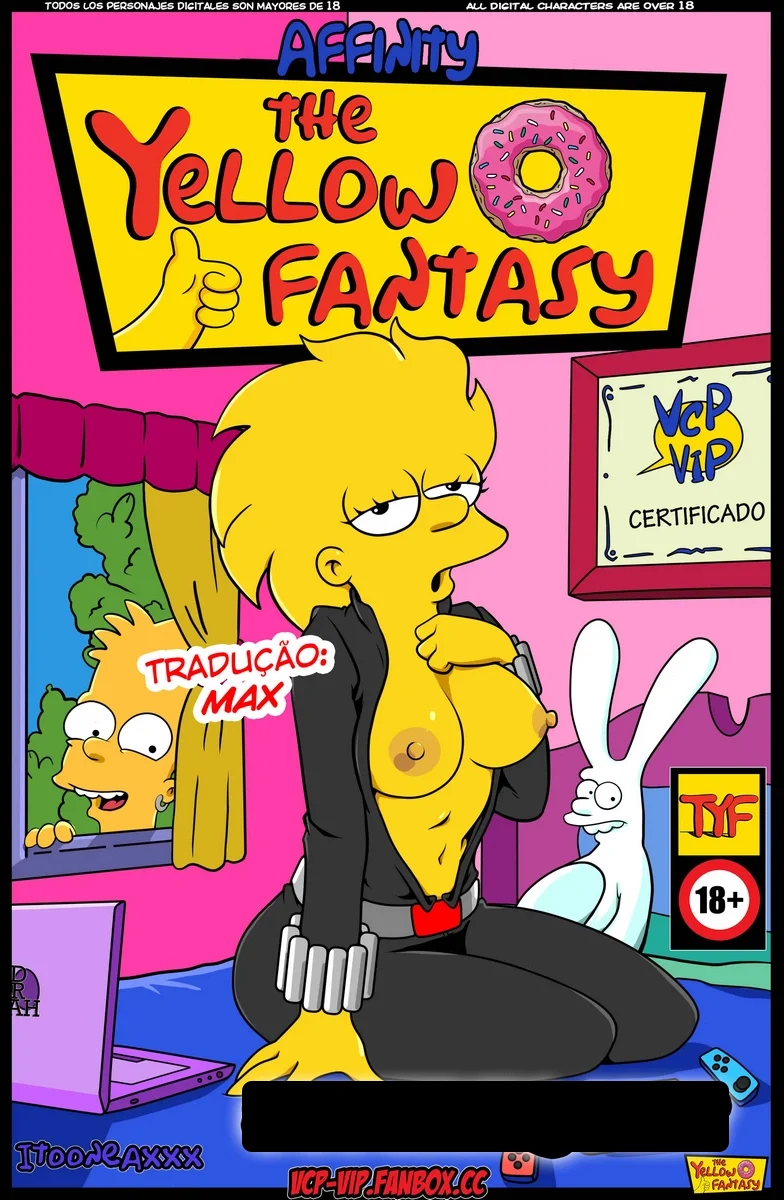 Fantasias Amarelas: A Família Simpson no Estilo Hentai Explícito