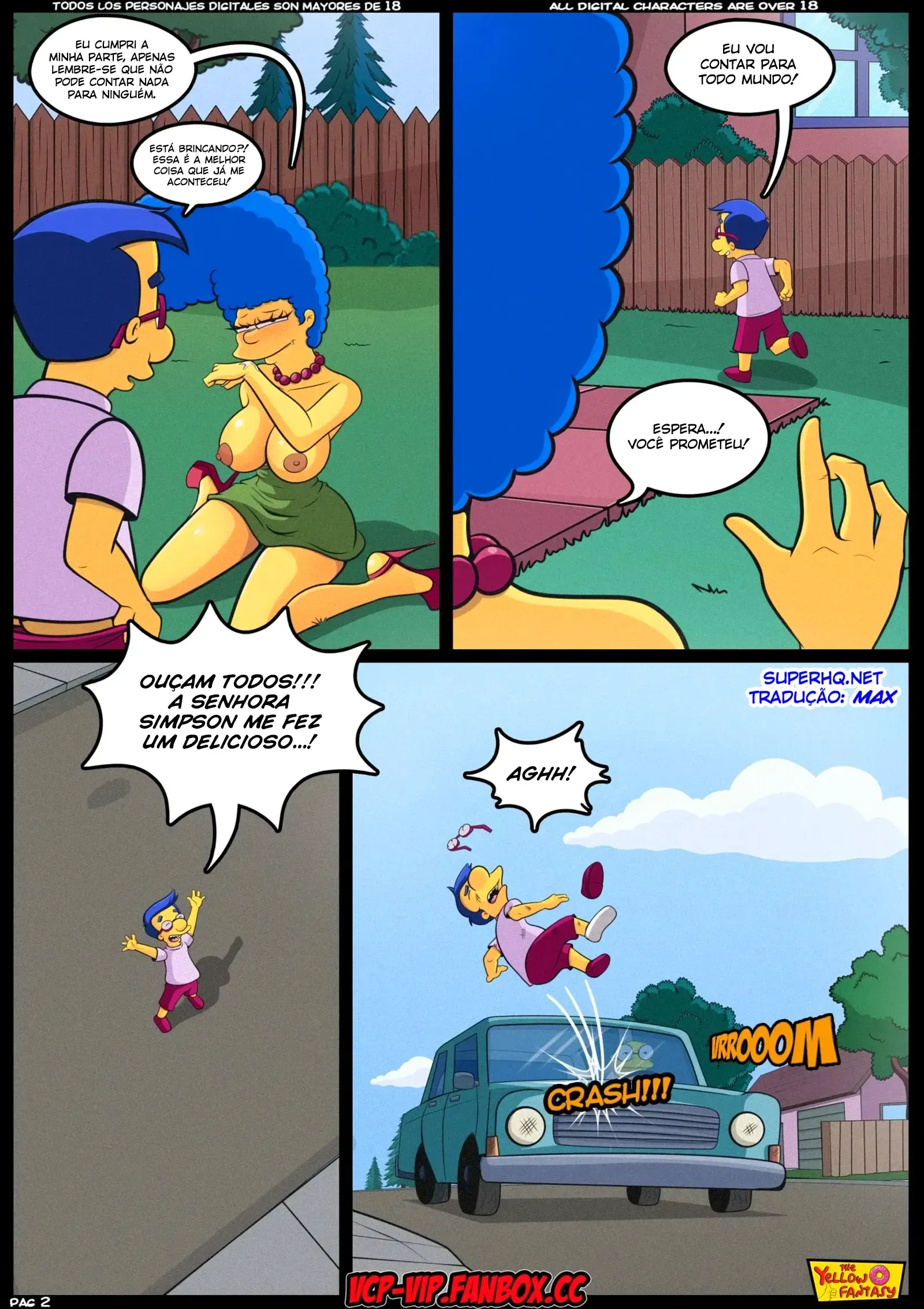 As Fantasias Proibidas da Família Simpson em Ação Explícita