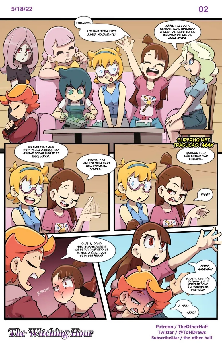 Hentai Explícito: Fetiche em Bruxas Safadas em Little Witch Academia