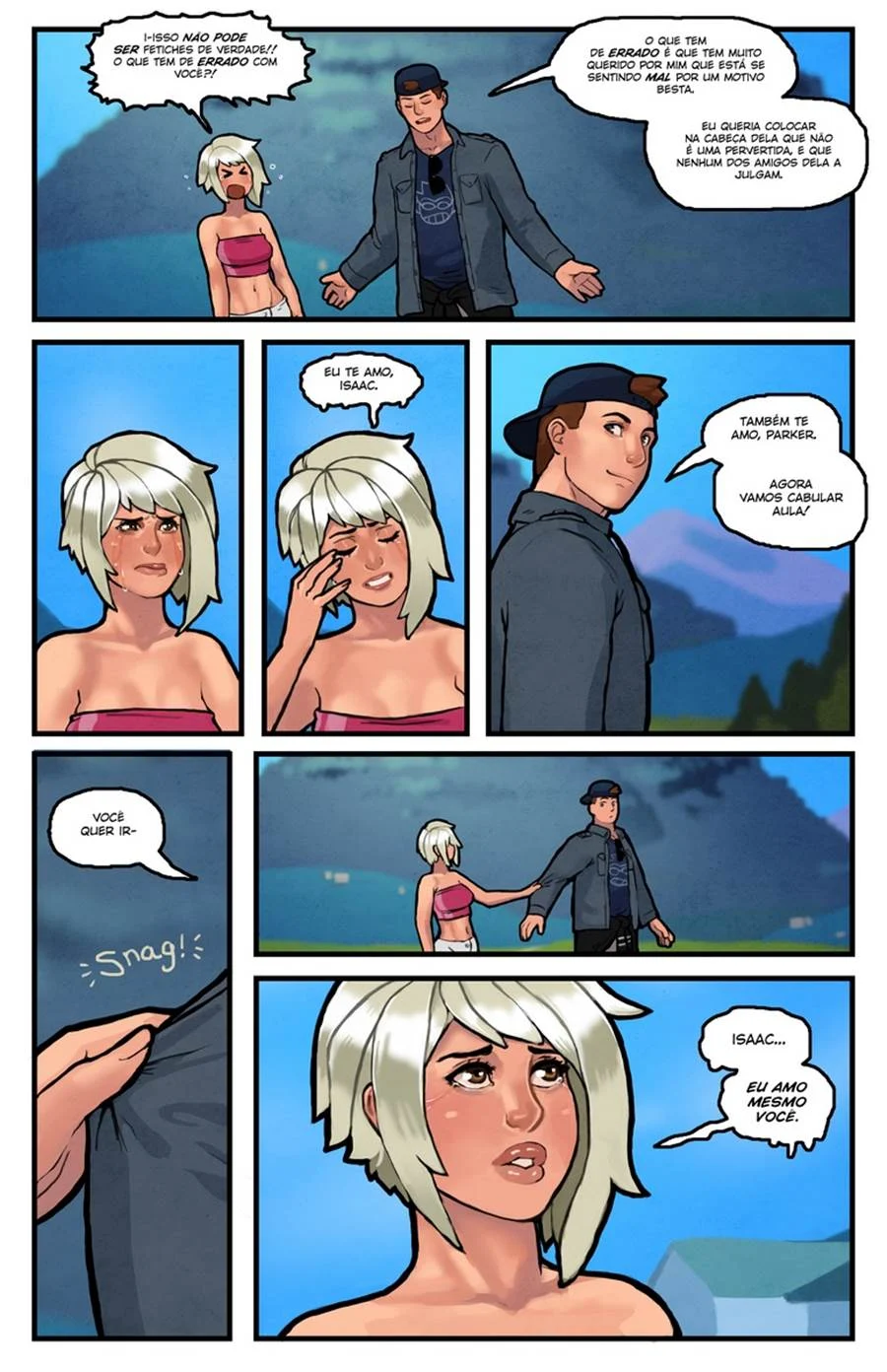 Vida Sexual Explícita de um Casal Apimentada em Quadrinhos Eróticos Vida Sexual Explícita de um Casal Apimentada em Quadrinhos Eróticos