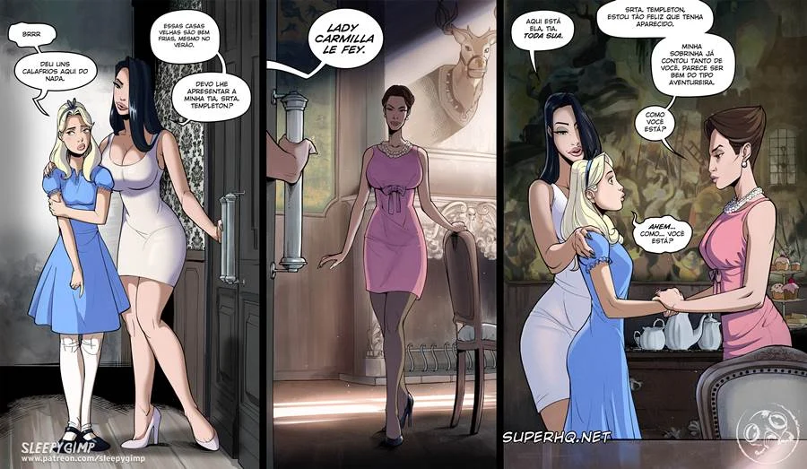 Quadrinhos Eróticos Intensos: Descubra as Fantasias Mais Obscenas Entre Dois Mundos