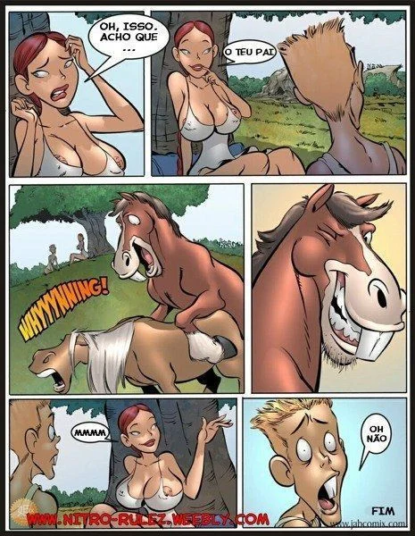 Hentai Proibido: Surras Sexuais com a Madrasta Safada na Fazenda