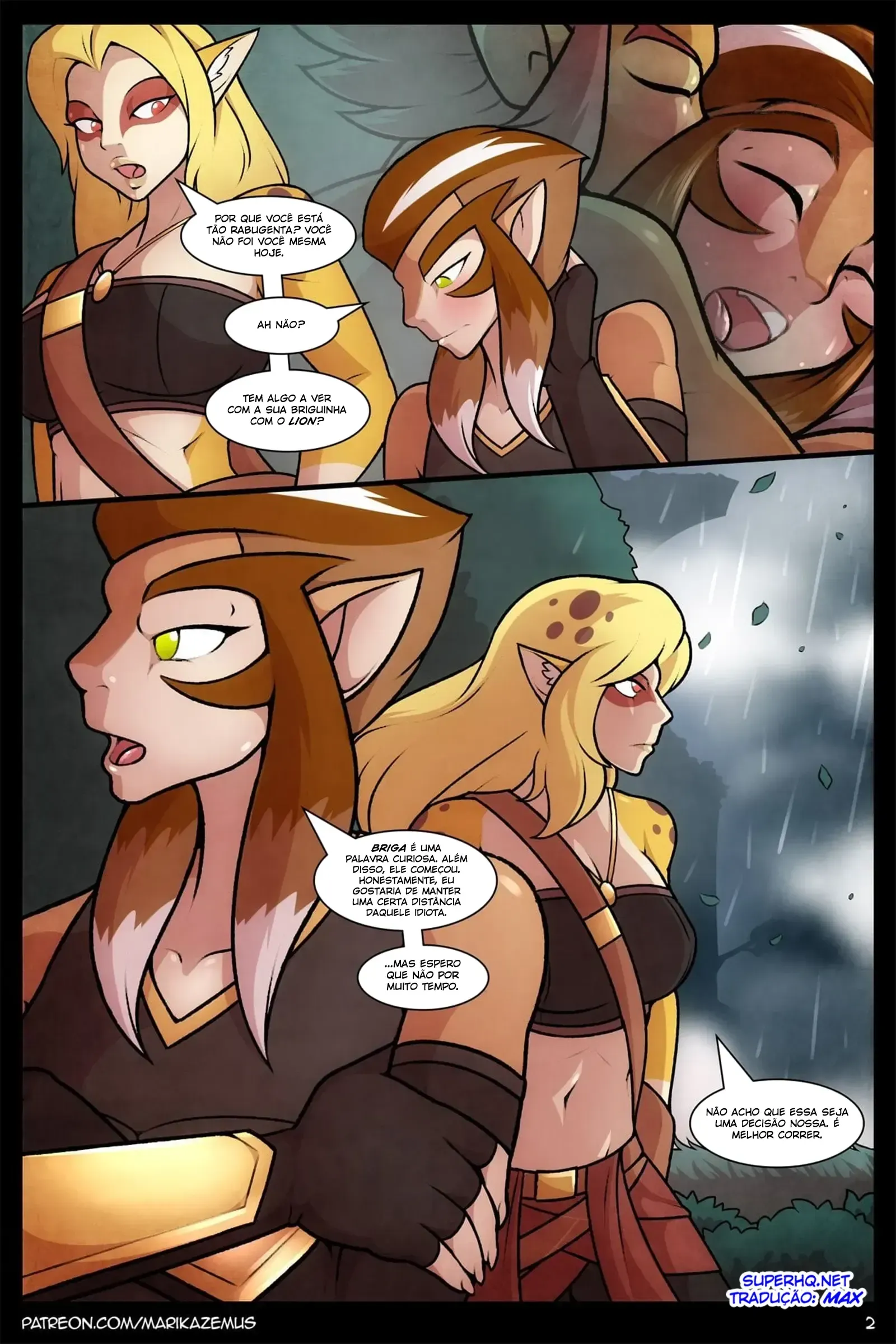 Thundercats - Chuva Erótica: Uma Noite Selvagem Com os Felinos Sensuais