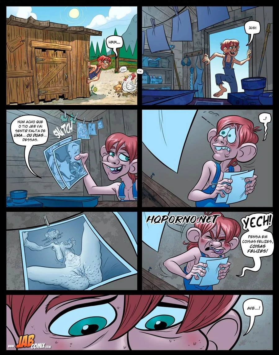 Aulas Proibidas na Fazenda: Hentai Explícito em HQ