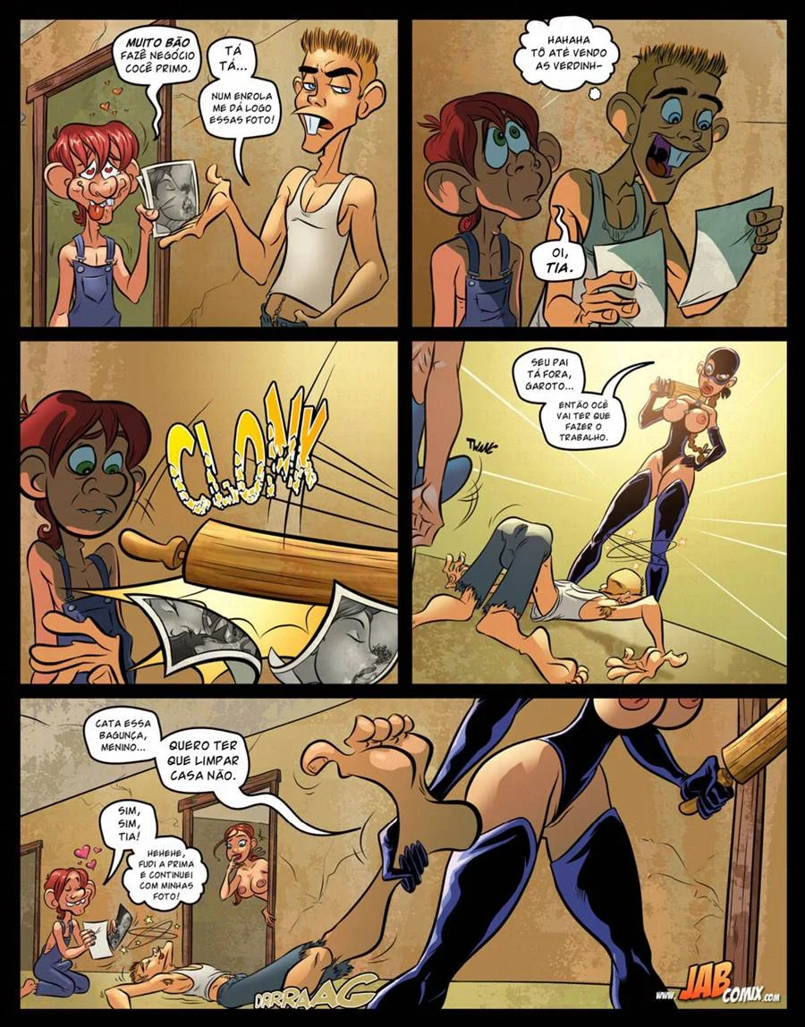 Aulas Proibidas na Fazenda: Hentai Explícito em HQ