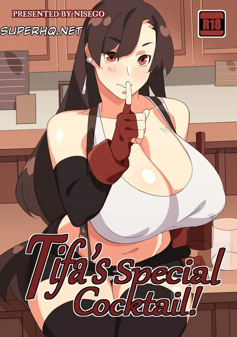 Tifa Preparando um Coquetel Erótico – Hentai Final Fantasy Explícito em HQ