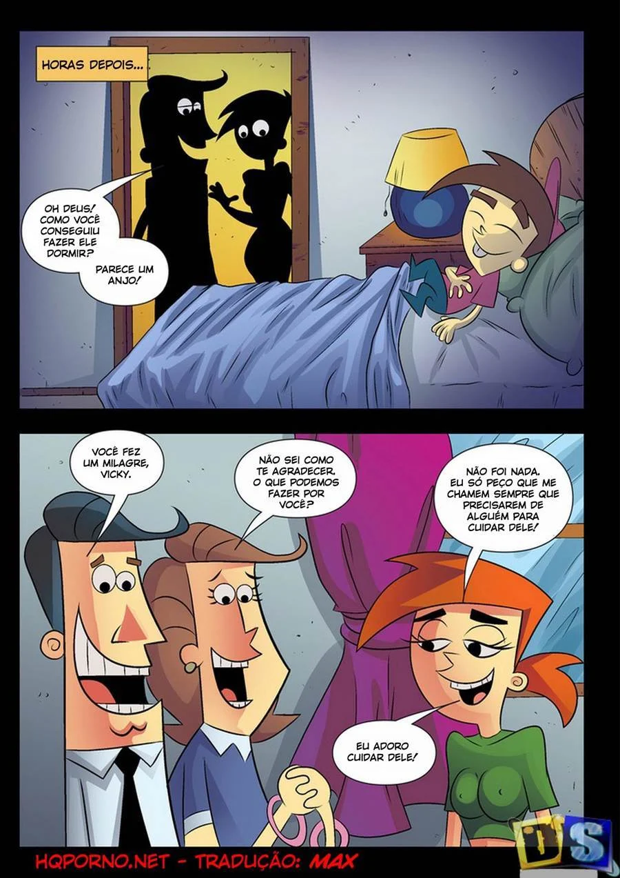 Timmy Explode nos Quadrinhos Proibidos dos Padrinhos Mágicos