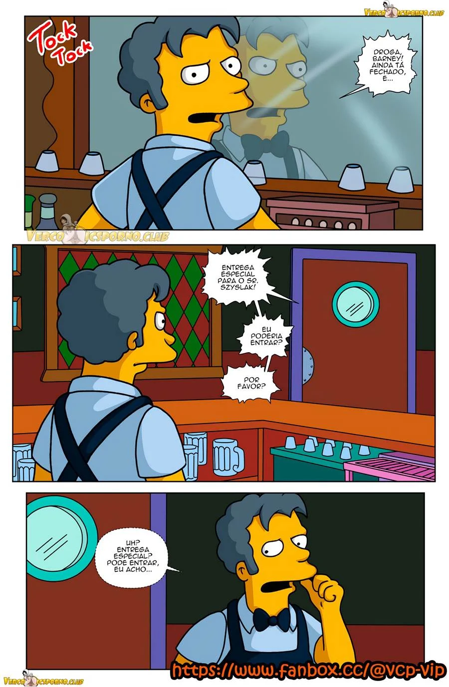 Titânia dos Simpsons em Cena Explícita de Sexo nos Quadrinhos