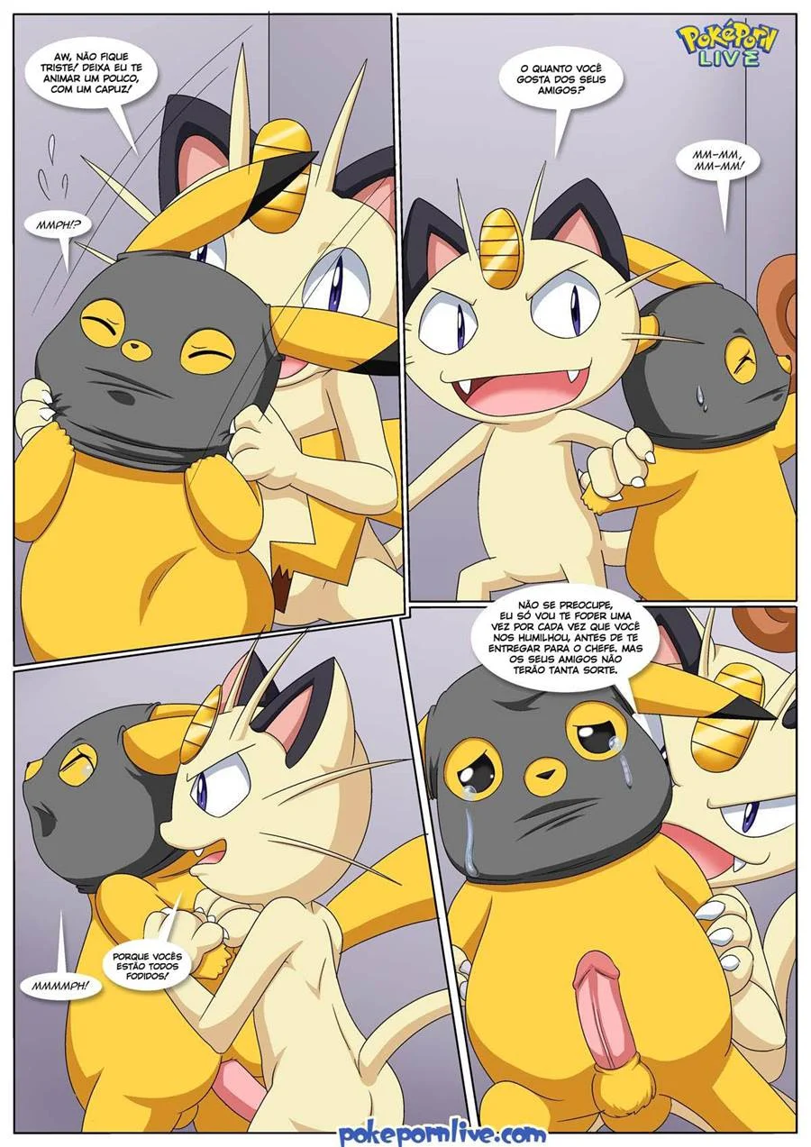 Safada Tentando Pegar Seu Treinador Pokémon em HQ Explícita