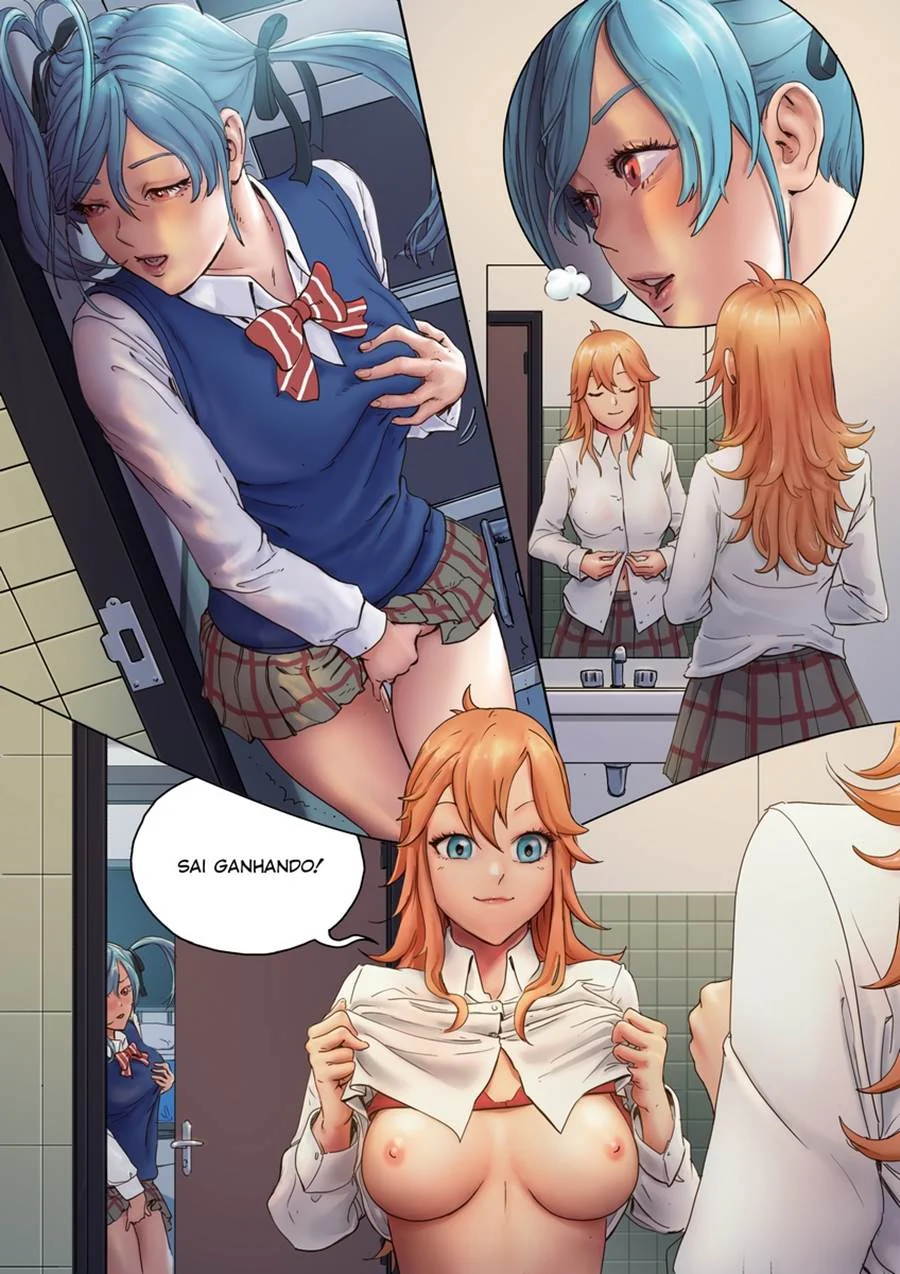 Hentai Explícito: Sexo Lésbico Proibido nos Quadrinhos Hentai Explícito: Sexo Lésbico Proibido nos Quadrinhos