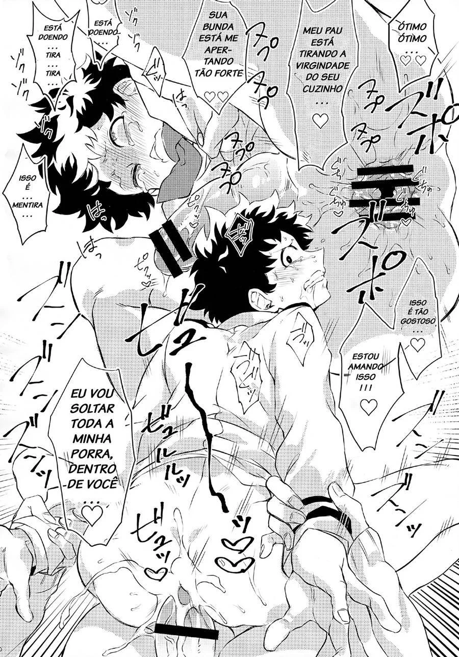 Deku fode a Toga até gozar em HQ picante de My Hero Academia