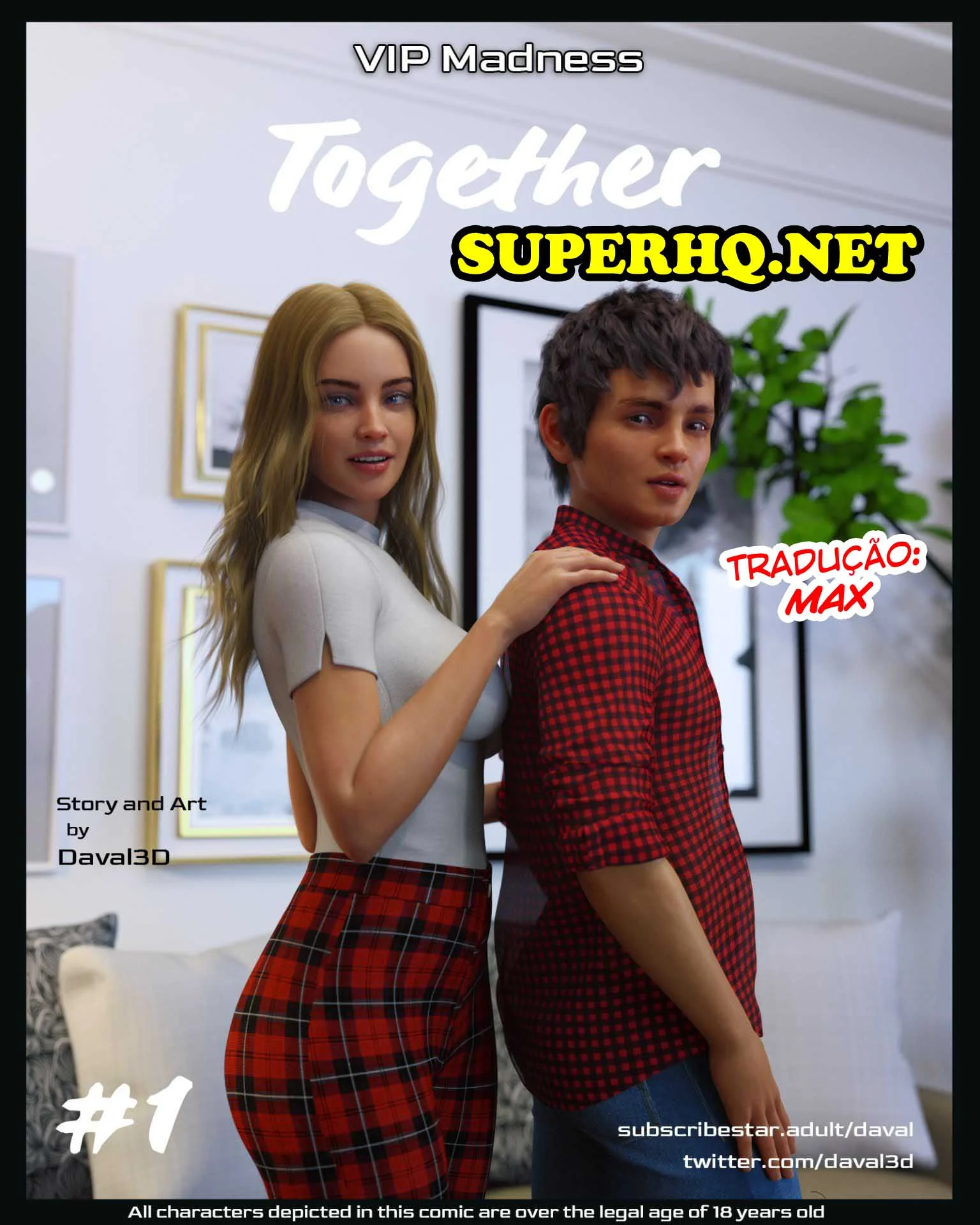 Quadrinhos Pornô 3D: Delícias Explícitas de Sexo Intenso