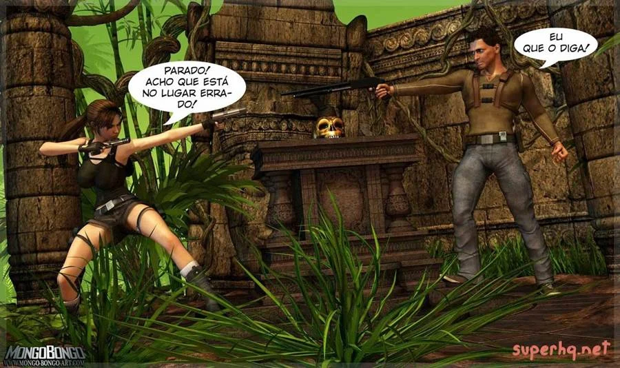Descubra as Aventuras Eróticas de Lara Croft e Nathan Drake em Cenas Proibidas