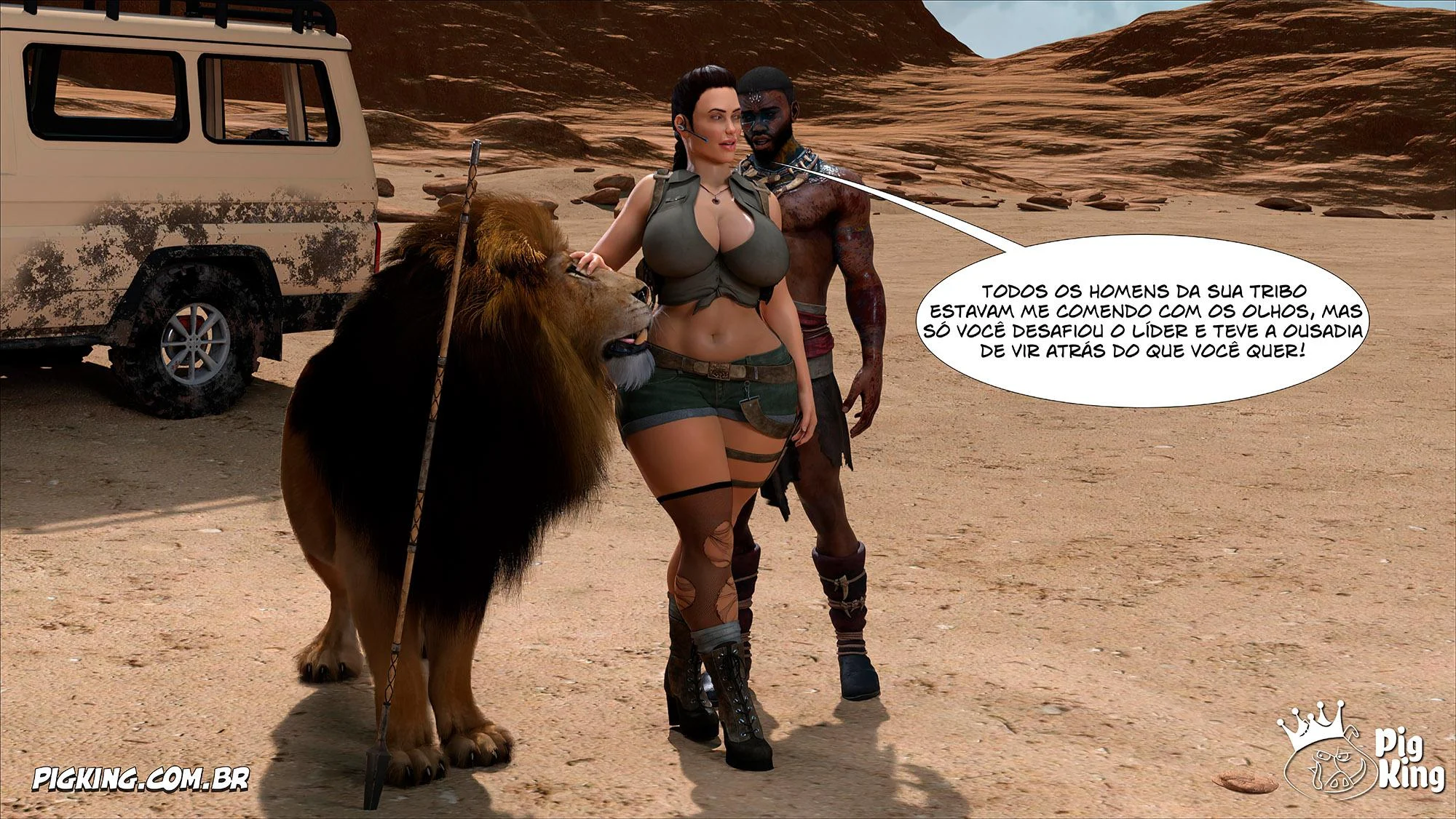 Tomb Raider: Quadrinhos Picantes da Lara Croft em Ação Explícita
