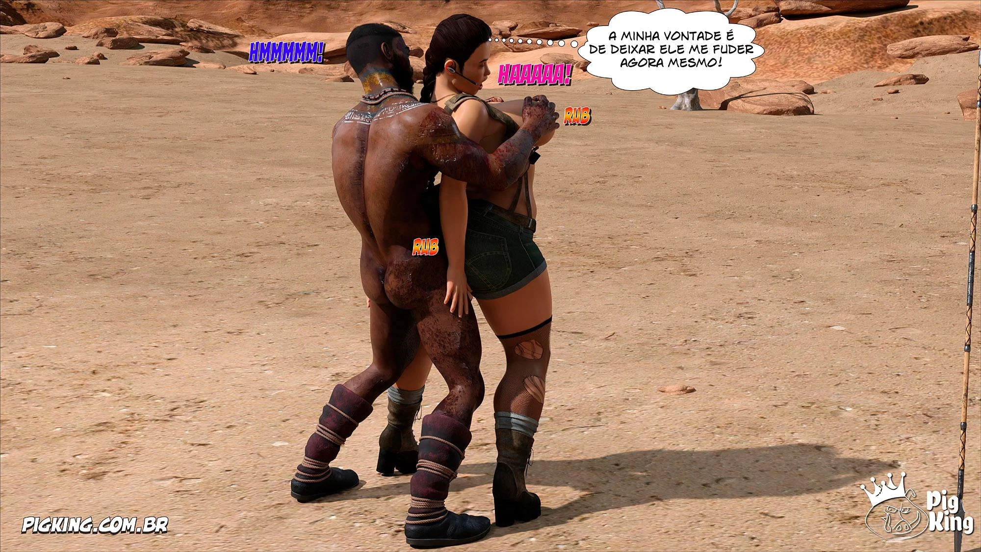 Tomb Raider: Quadrinhos Picantes da Lara Croft em Ação Explícita