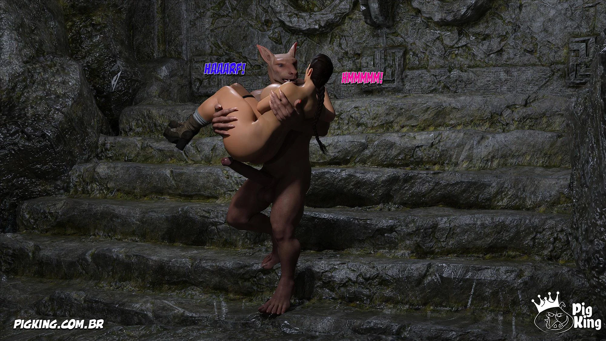 Alucinante Aventura Sexual da Lara Croft - Tomb Raider Quadrinhos Proibidos