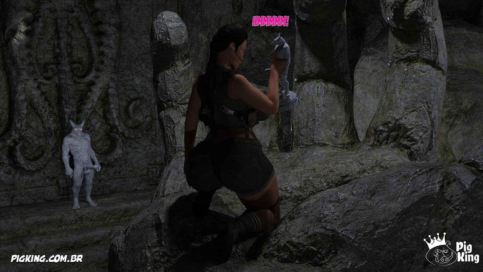 Alucinante Aventura Sexual da Lara Croft - Tomb Raider Quadrinhos Proibidos