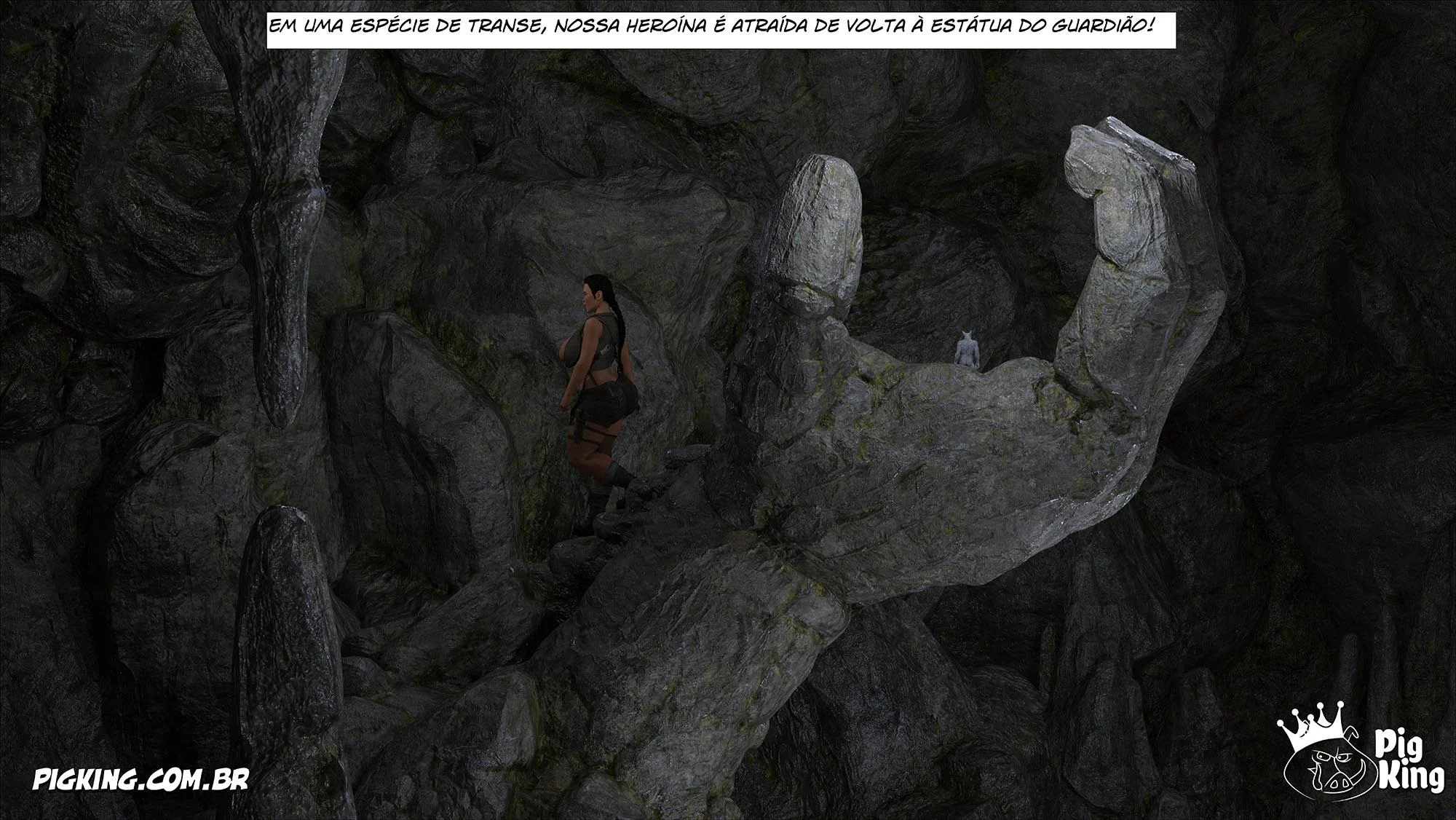Alucinante Aventura Sexual da Lara Croft - Tomb Raider Quadrinhos Proibidos