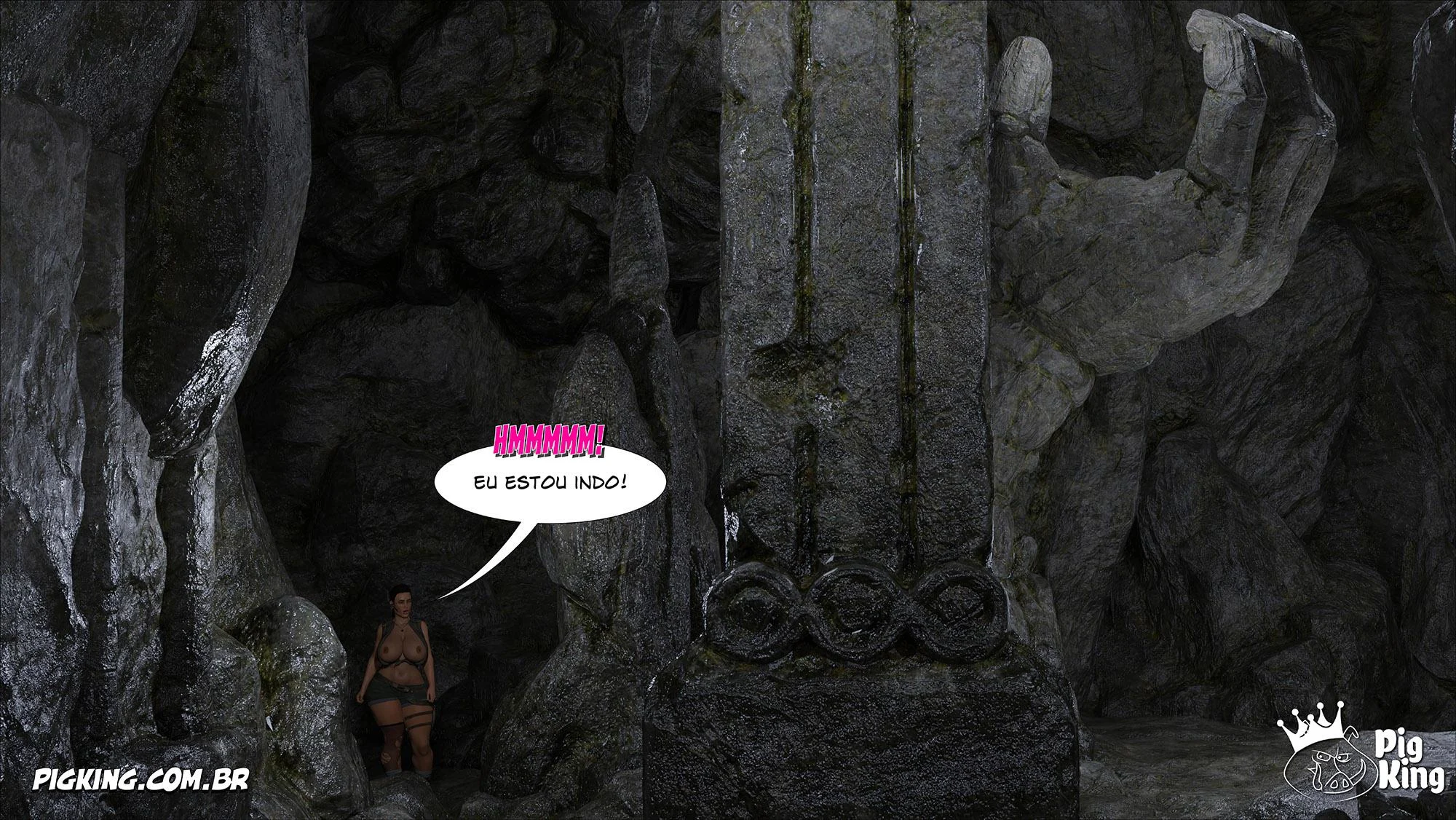 Alucinante Aventura Sexual da Lara Croft - Tomb Raider Quadrinhos Proibidos