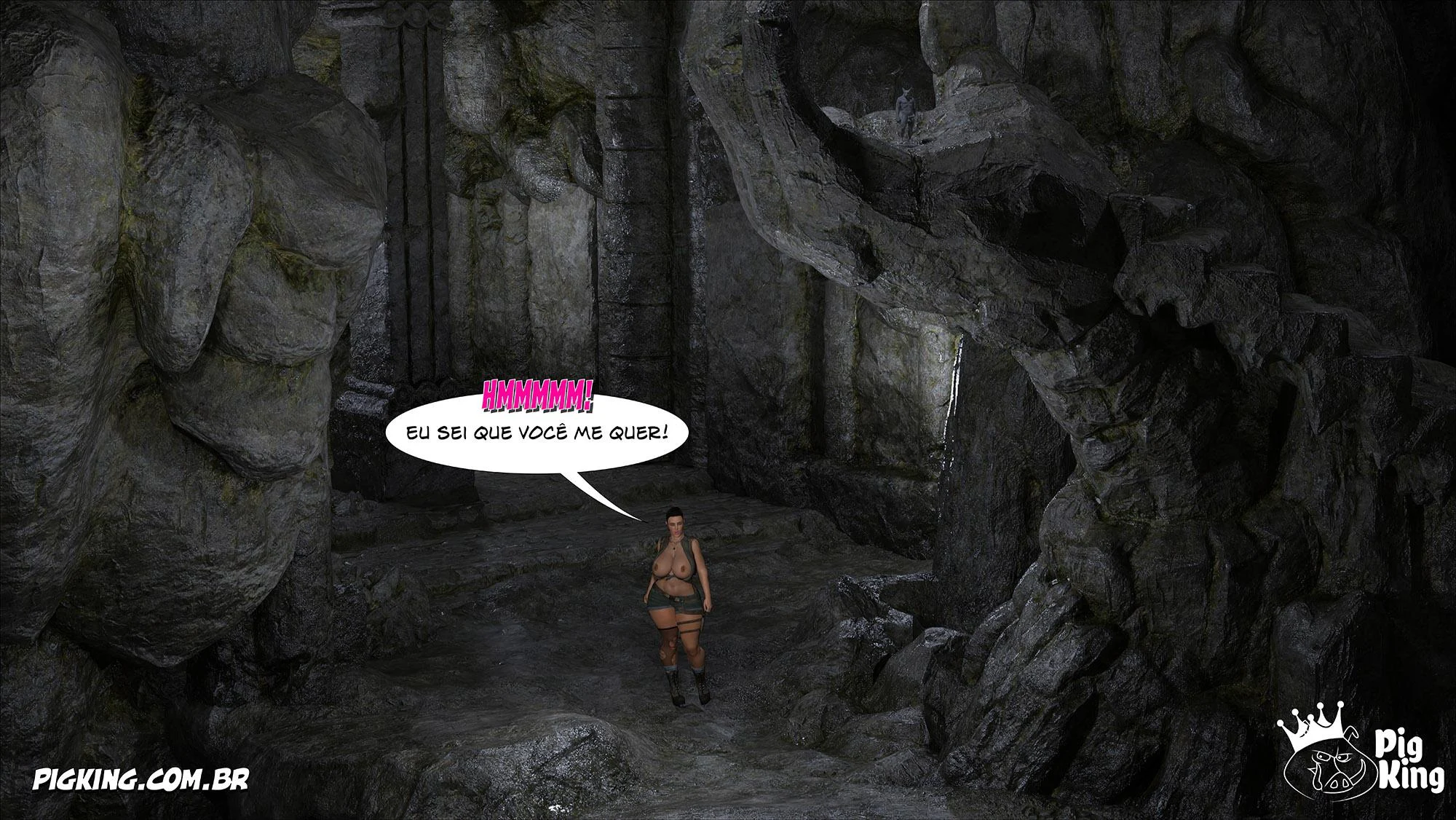 Alucinante Aventura Sexual da Lara Croft - Tomb Raider Quadrinhos Proibidos
