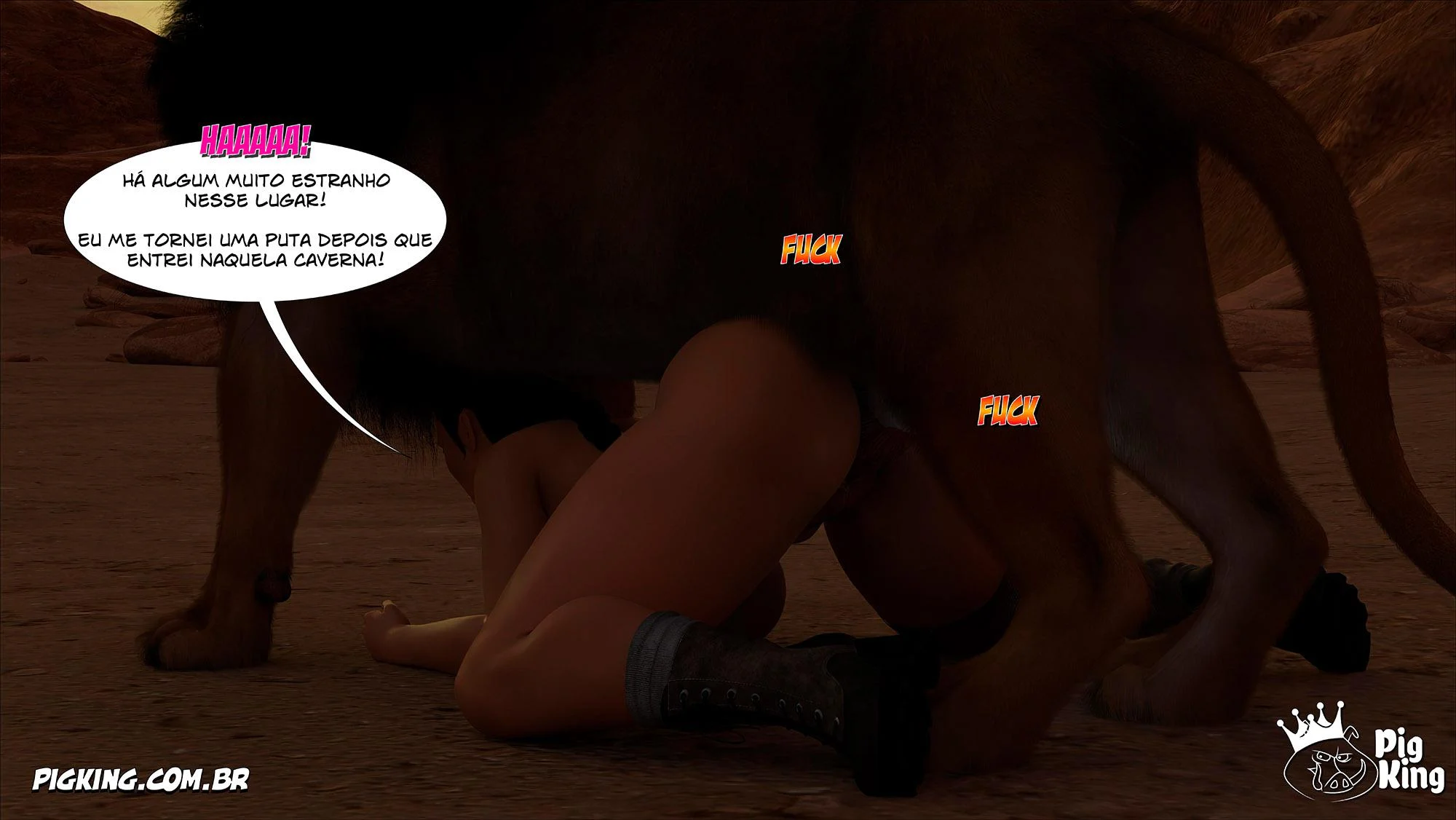 Aventureira Íntima: Uma Noite Explícita Com Lara Croft em Quadrinhos Eróticos