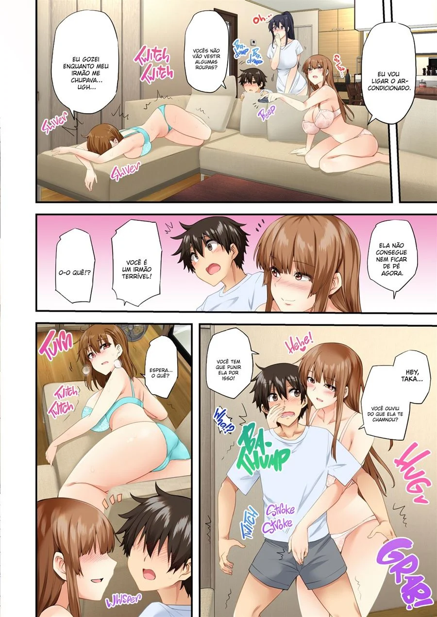 Arrombei minha irmã e as amigas dela em uma noite depravada - HQ Incesto Explícito