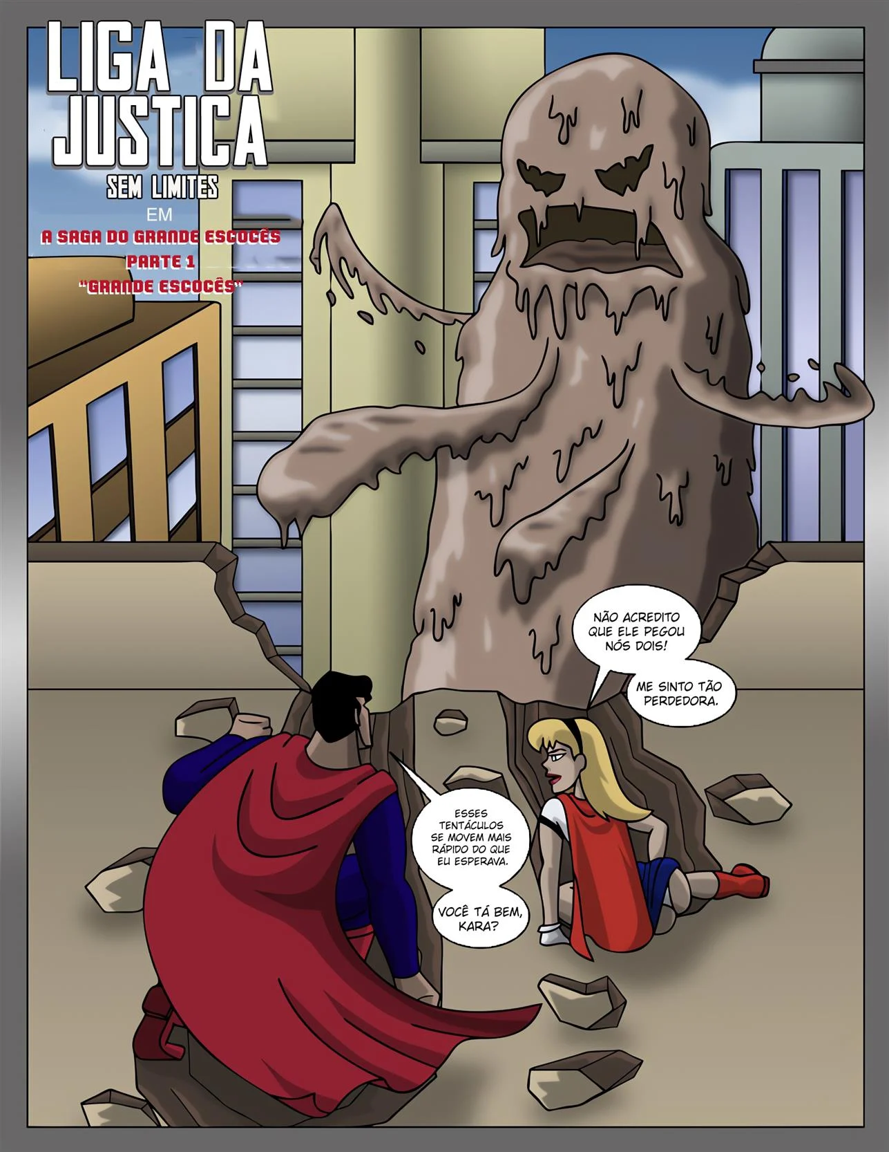 Liga da Justiça: Orgasmo Sob Encomenda - HQ Erótica Explícita