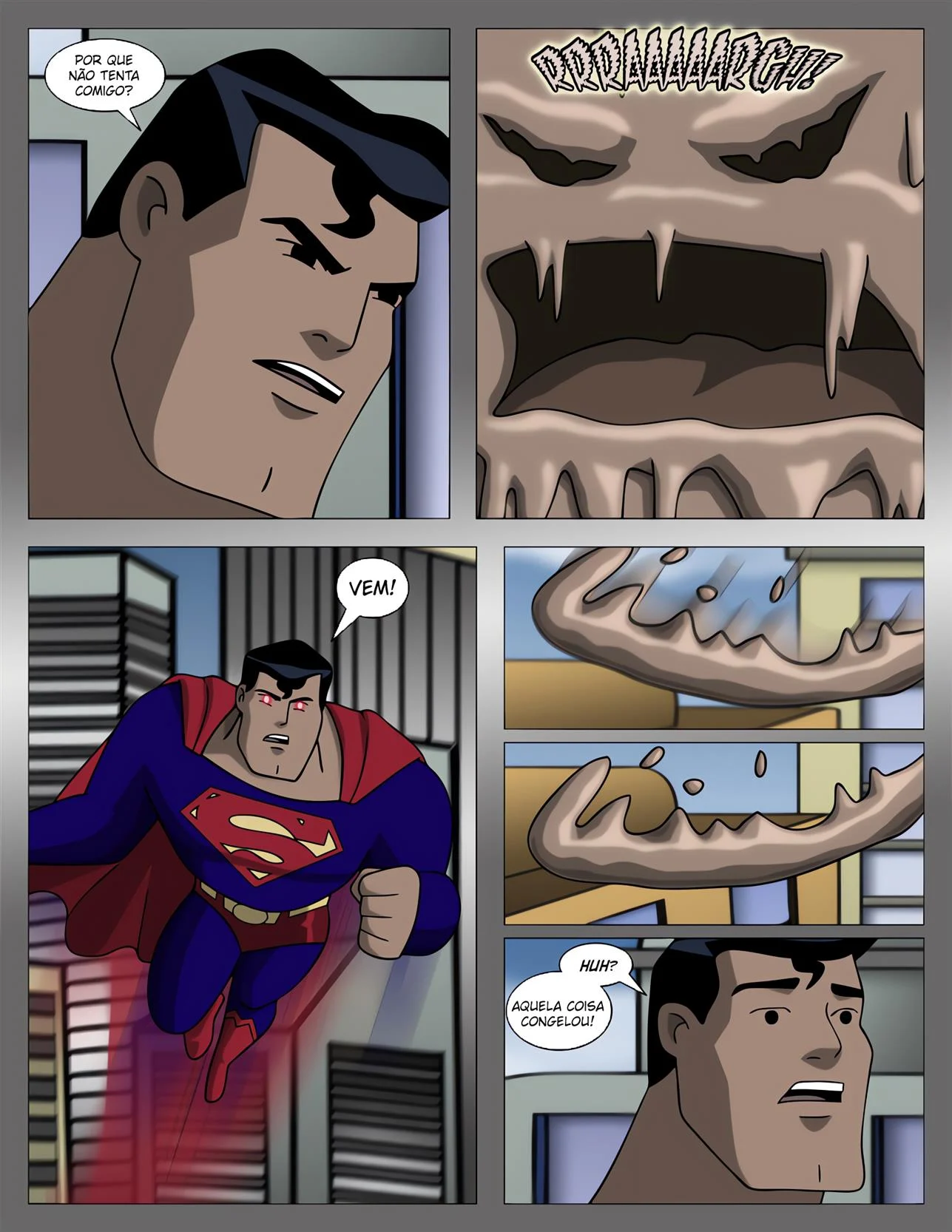 Liga da Justiça: Orgasmo Sob Encomenda - HQ Erótica Explícita