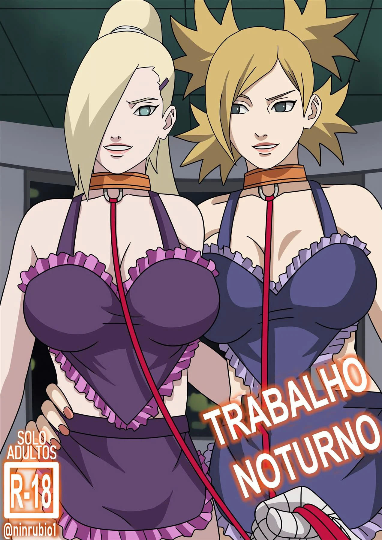 Desbunde Sexual com as Kunoichis - Quadrinhos Eróticos de Naruto Explícito
