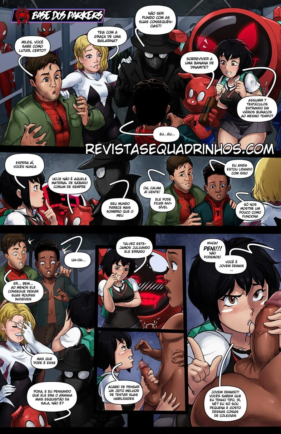 Spider-Sex: Tracy Scops e as Teias do Prazer em HQ Adulta Explícita