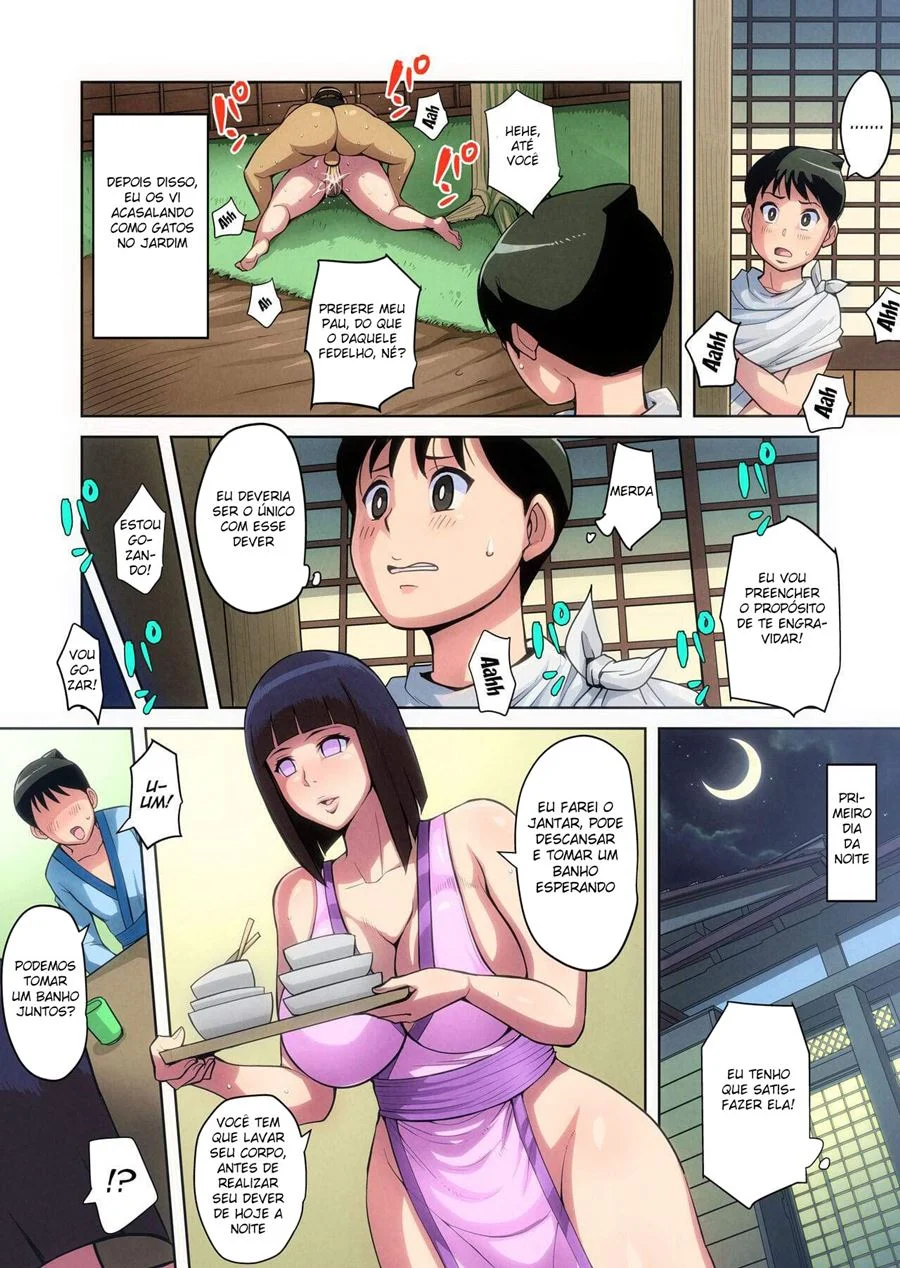 Tradiçoes Proibidas em Konoha: Boruto Explora Fantasias Adultas em HQ Explícita