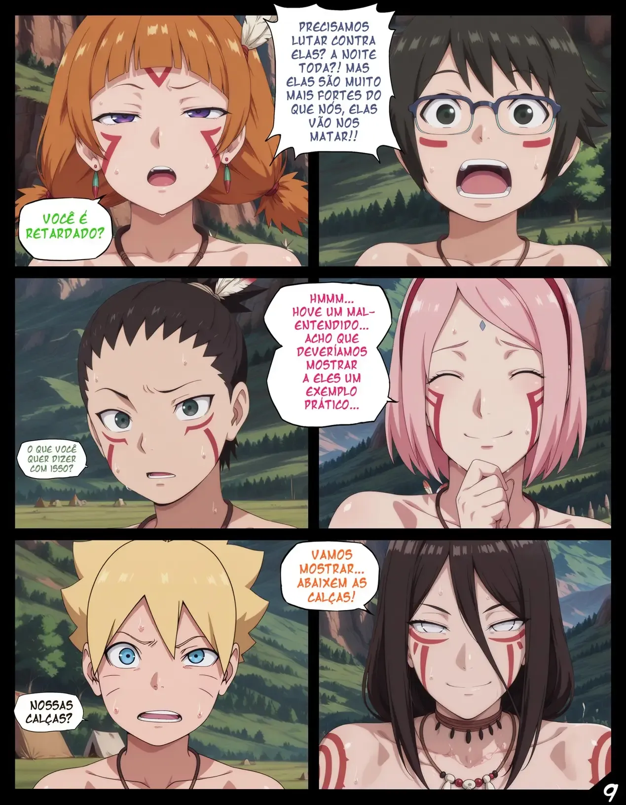 Sexo Explícito de Naruto em HQ: Aventuras Eróticas da Vila da Folha