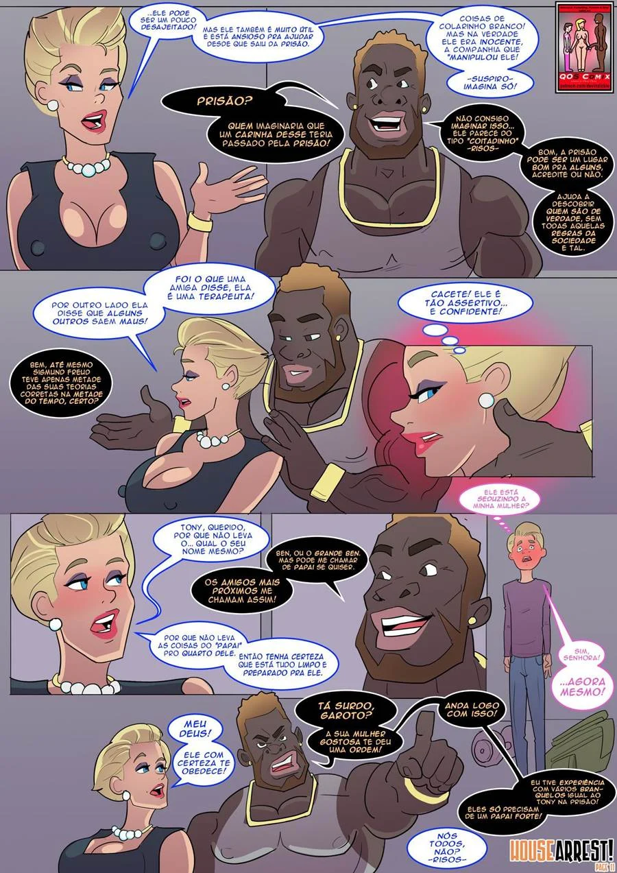 Pica Preta Arrombando Corno na Frente da Esposa em HQ Erótica Gay Pica Preta Arrombando Corno na Frente da Esposa em HQ Erótica Gay