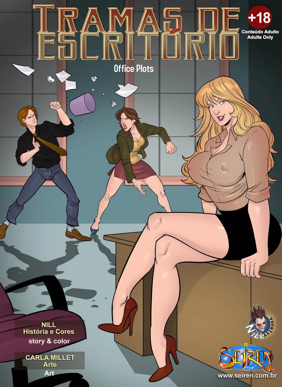 Sensuais Aventuras Eróticas no Escritório: Quadrinhos Proibidos de Adultos