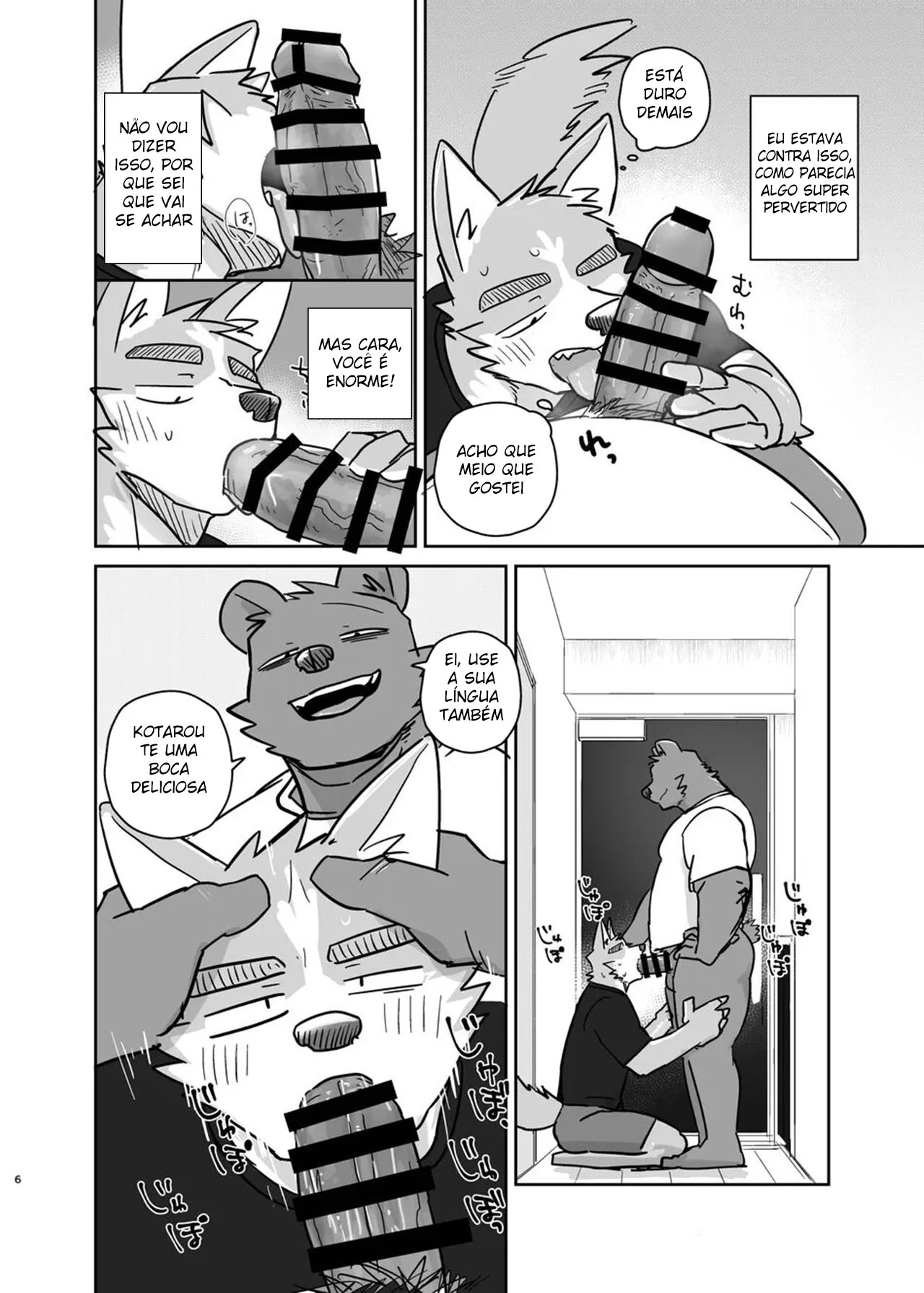 Transando Até a Porta Bater: Hentai Gay Explícito com Cena Quente
