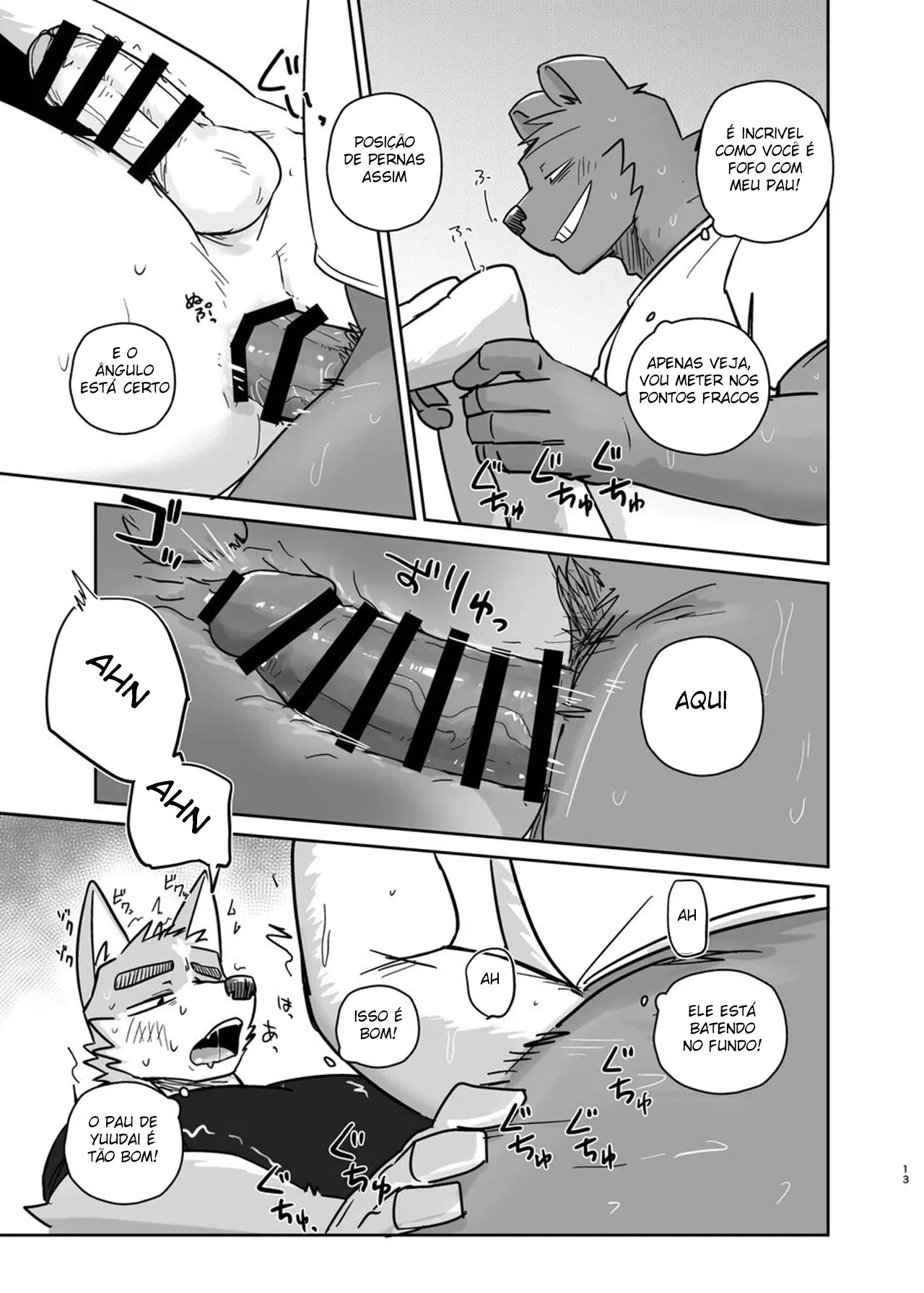 Transando Até a Porta Bater: Hentai Gay Explícito com Cena Quente