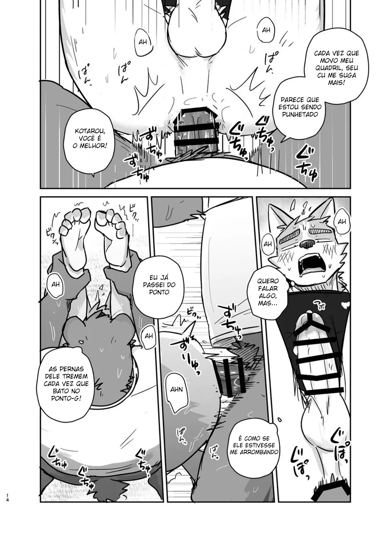Transando Até a Porta Bater: Hentai Gay Explícito com Cena Quente